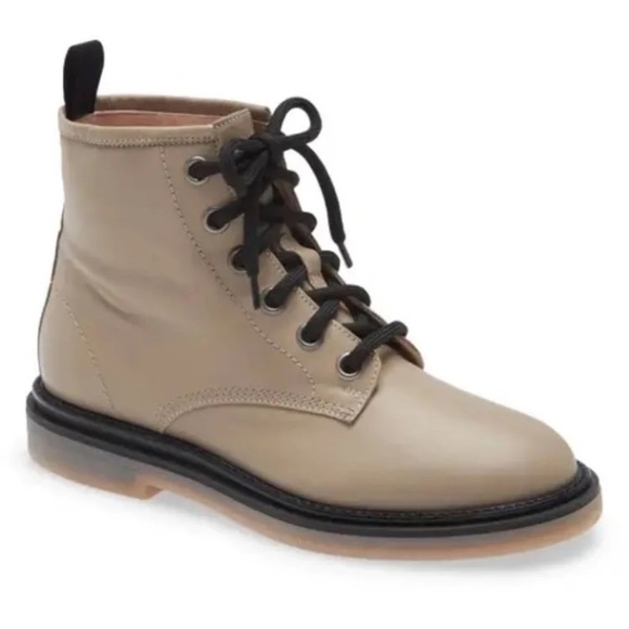 AGL Attilio Giusti Leombruni Moreen Lace-Up Leather Ankle Boots Size 39 US 9